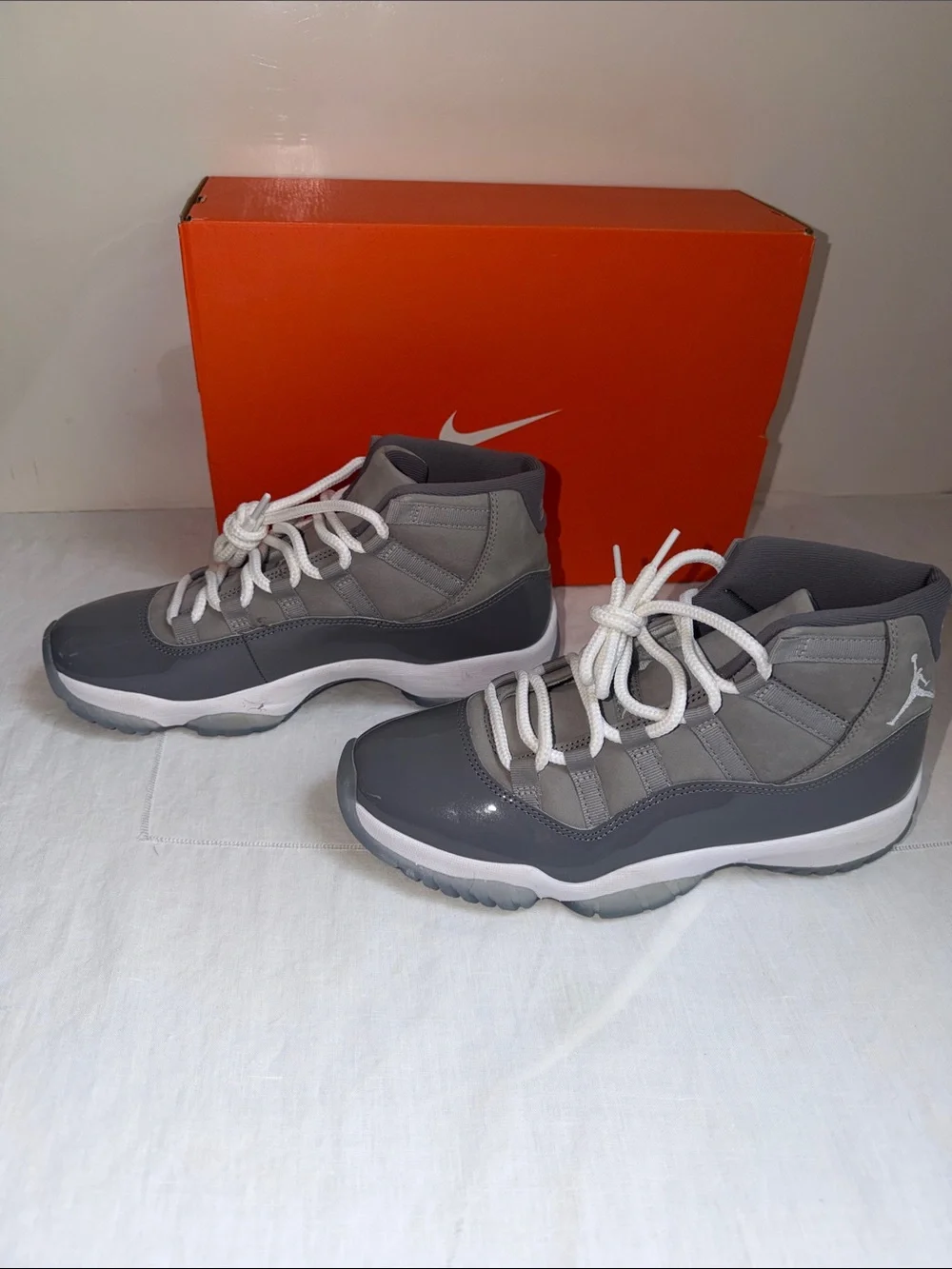 NWOT NIKE AIR JORDAN 11 RETRO COOL GREY 2021 SIZE 9 Men CT8012 005 Basketball